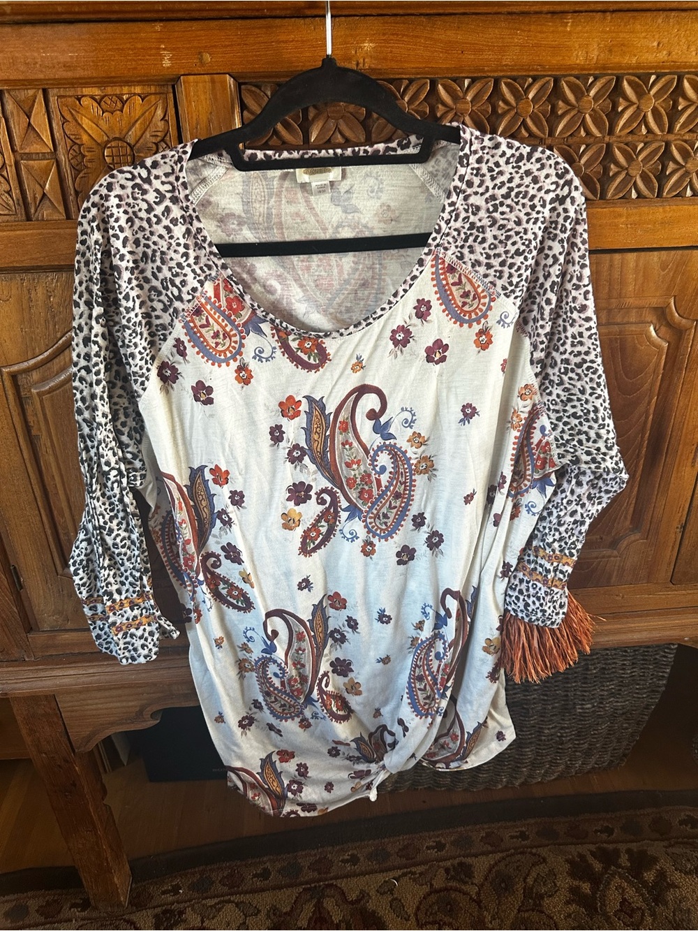 Paisley Leopard TShirt